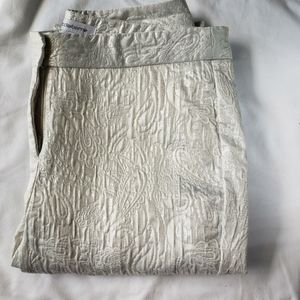 White Sparkling Pants